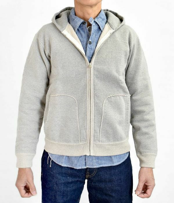 デラックスウエア (DELUXEWARE) FULLZIP PARKA PLAIN フルジップ
