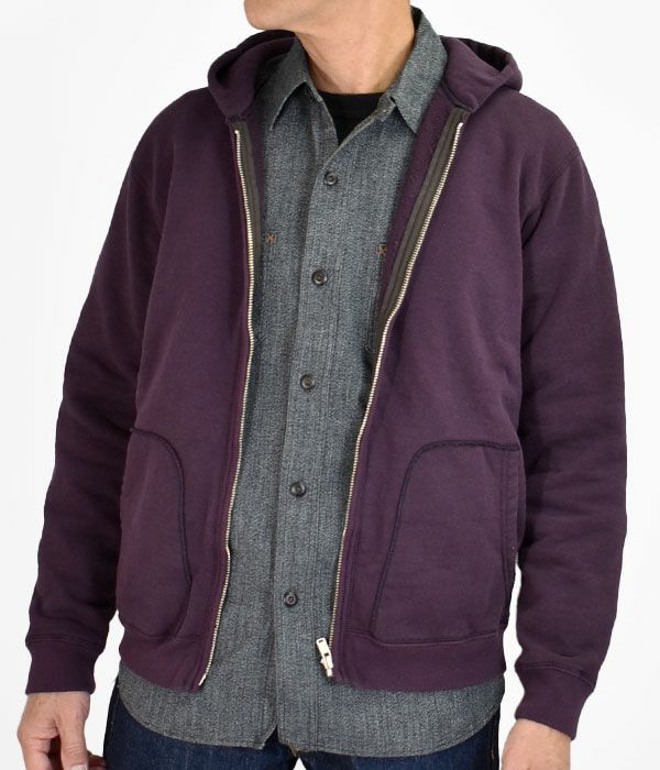 デラックスウエア (DELUXEWARE) FULLZIP PARKA PLAIN フルジップ