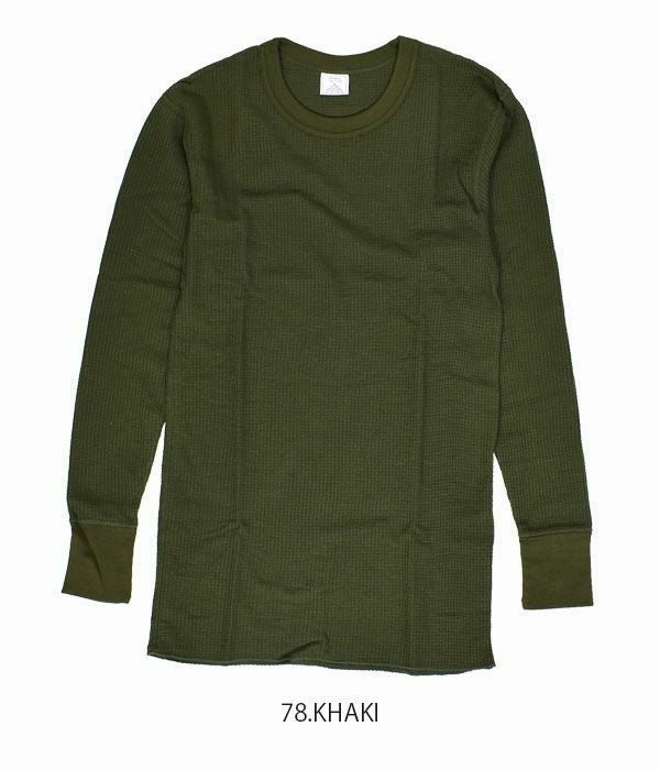 ジェーイーモーガン (JEMORGAN) THERMAL L/S CREW -REGULAR FIT- 長袖サーマルTシャツ ロンT JC088-52S  78.KHAKI
