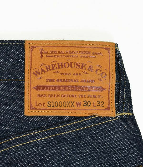 ウエアハウス (WAREHOUSE) Lot S1000XX DEAD STOCK BLUE ジーンズ