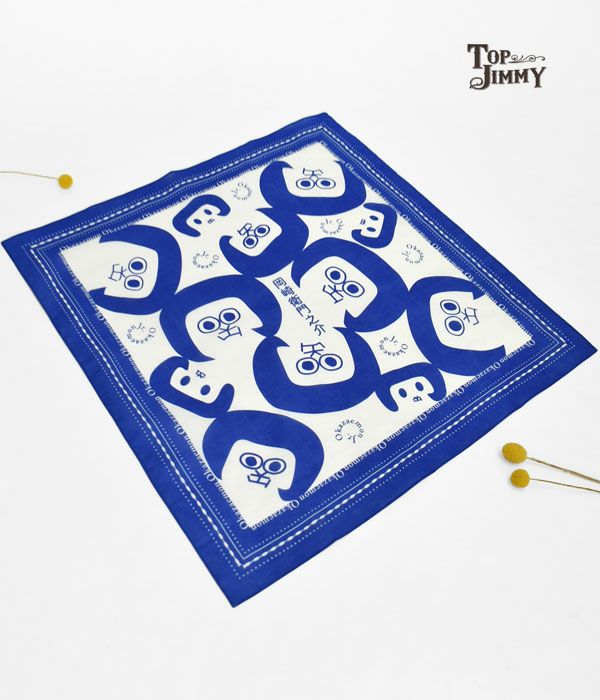 トップジミー (TOP JIMMY) オカザえもんバンダナ -OKAZAEMON- ハンカチ