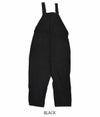 ダントン (DANTON) LHP SALOPETTE PANTS リネンコットンサロペット　オーバーオール DT-E0002LHP  BLACK