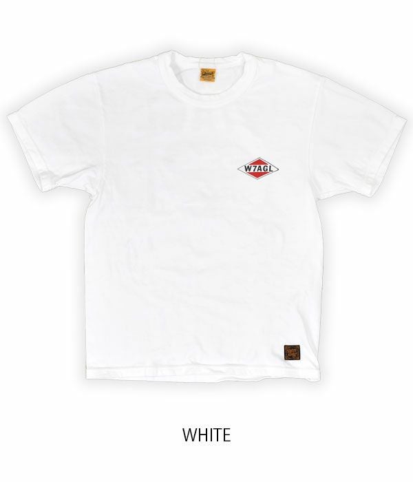 デラックスウエア (DELUXEWARE) $$$ 半袖プリントTシャツ SDT-2302  WHITE