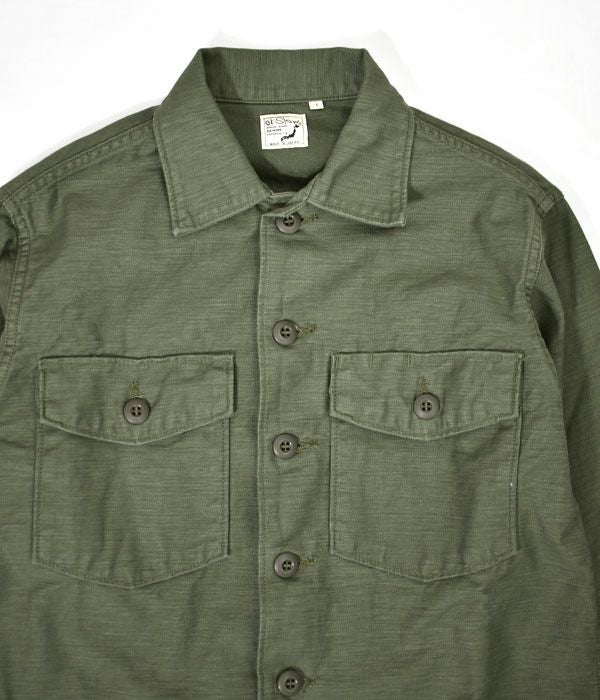 orslow US ARMY FATIGUE SHIRT ミリタリーシャツ OrSlow US Army Fatigue Shirt Black