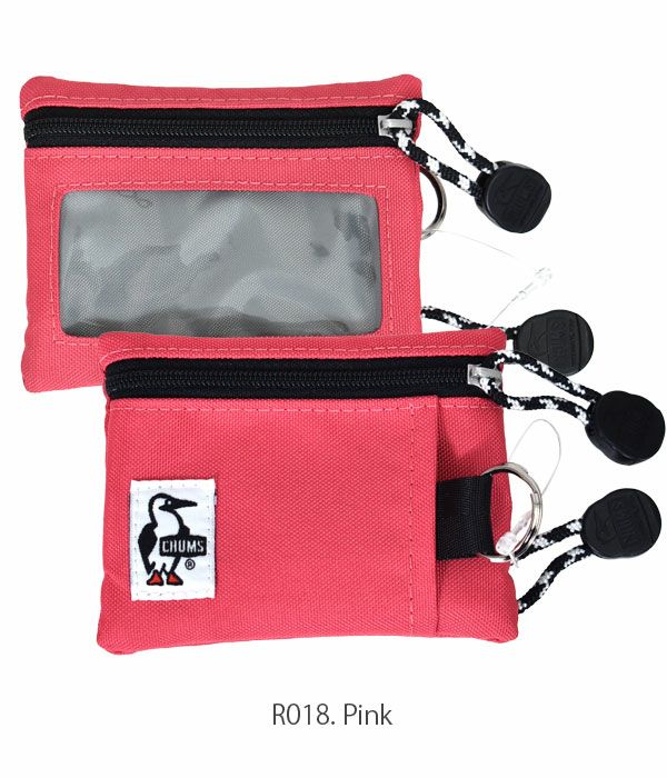 チャムス (CHUMS) リサイクルキーコインケース Recycle Key Coin Case コインケース キーケース カードケース 財布 CH60-3574  R018.Pink