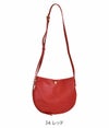 イルビゾンテ (IL BISONTE) ショルダーバッグ レザー クロスボディバッグ 54232-3-00111 54232300111  34.レッド