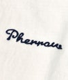 フェローズ (PHERROW'S) 半袖刺繍 プリント Tシャツ 23S-PTP2