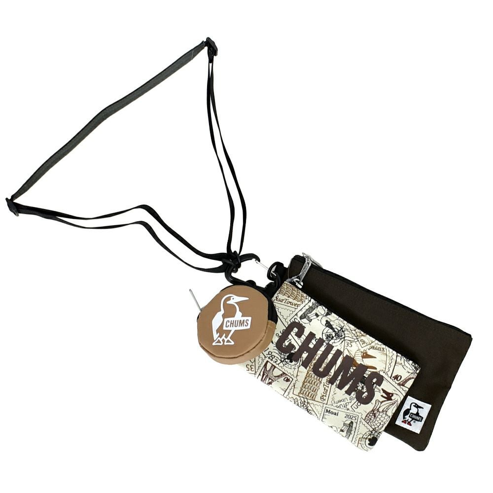 チャムス (CHUMS) 3Pショルダーポーチスウェットナイロン 3P Shoulder Pouch Sweat Nylon ショルダーバッグ ショルダーポーチ CH60-3625 Z356.Kitte