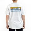 パタゴニア (PATAGONIA) メンズ ボードショーツ ロゴ ポケット レスポンシビリティー Men's Boardshort Logo Pocket Responsibili-Tee 半袖プリントTシャツ ポケT 37655