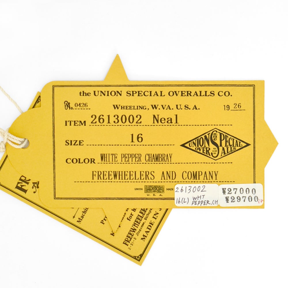フリーホイーラーズ (FREEWHEELERS) -Neal- SHIRT 1926 STYLE WORK