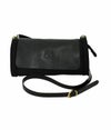 イルビゾンテ (IL BISONTE) ショルダーバッグ レザー クロスボディバッグ 41181-9 411819 16.ブラック×ブラック