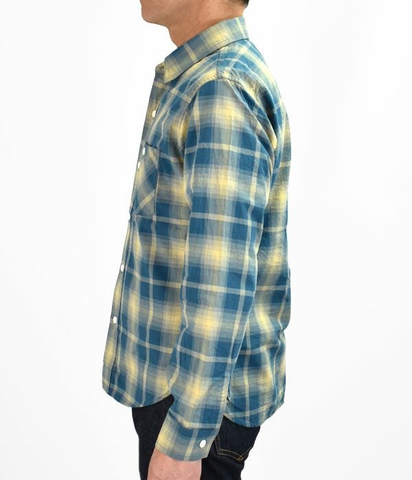 デラックスウエア (DELUXEWARE) 60s CHECK PATTERN 長袖チェックシャツ LV-28