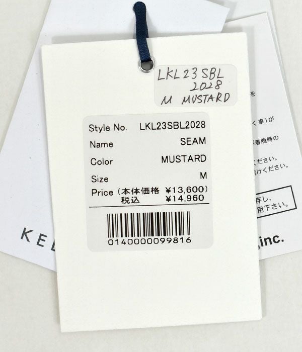 ケレン (KELEN) LACE DESIGN TOPS -SEAM- レース使いブラウス スキッパー プルオーバー LKL23SBL2028