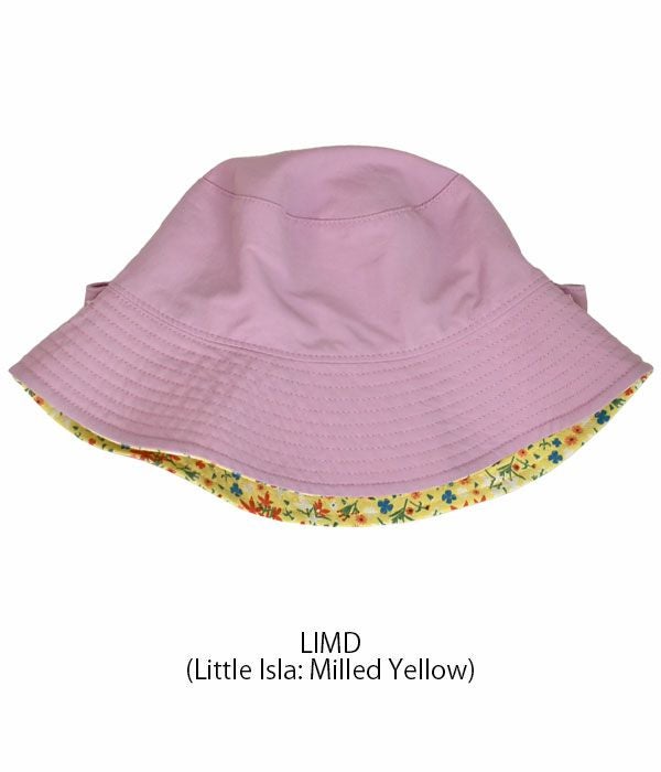 パタゴニア (PATAGONIA) ベビー サンバケツハット Baby Sun Bucket Hat 子ども キッズ 帽子 バケハ リバーシブルバケットハット 66077 LIMD(Little Isla: Milled Yellow)
