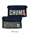 チャムス (CHUMS) リサイクルチャムスクリアケースM Recycle CHUMS Clear Case M クリアケース ポーチ バッグ CH60-3583 N001 Navy