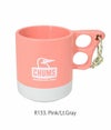 チャムス (CHUMS) キャンパーマグカップ Camper Mug Cup コップ　マグカップ　アウトドア　キャンプ用品　キッチン用品 CH62-1244  R133.Pink/Lt.Gray
