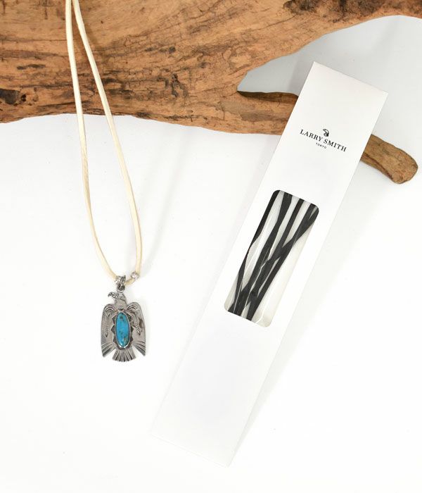 ラリースミス (LARRY SMITH) OILD DEER SKIN LACE レザーレース 革紐