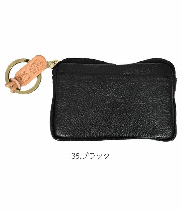 イルビゾンテ (IL BISONTE) コインパース レザーコインケース キー