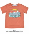 パタゴニア (PATAGONIA) BABY REGENERATIVE ORGANIC CERTIFIED COTTON GRAPHIC T-SHIRT ベビー キッズ 半袖プリントTシャツ 60388 FIQL (Fitz RoyFlurries:Quartz Coral)