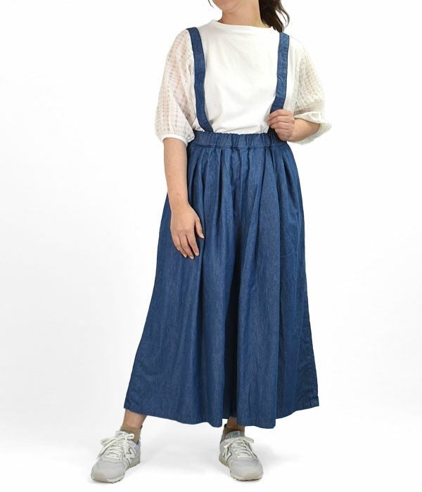 セール】オアスロウ (orSlow) SUSPENDERS CULOTTE サスペンダー付き
