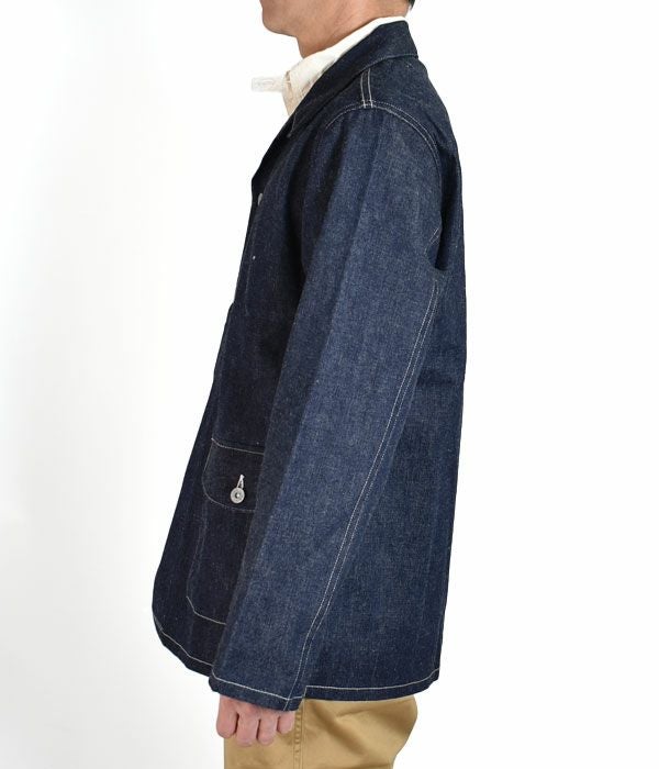 ウエアハウス (WAREHOUSE) U.S.ARMY DENIM COVERALL -PRINT- デニム