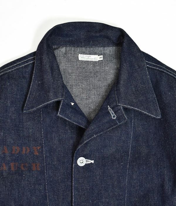 ウエアハウス (WAREHOUSE) U.S.ARMY DENIM COVERALL -PRINT- デニム