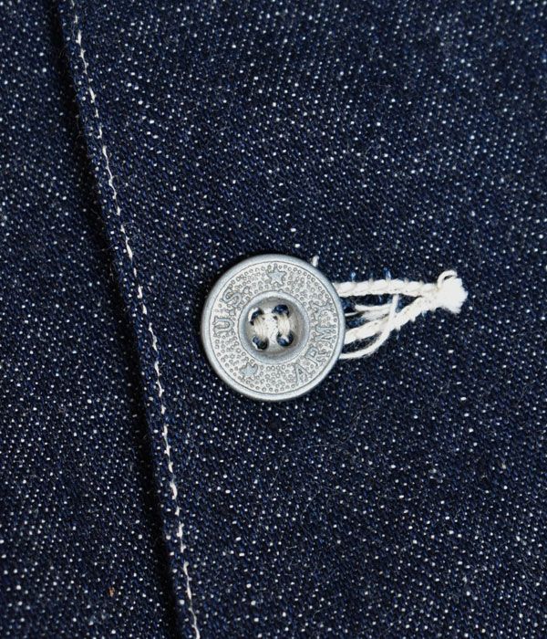 ウエアハウス (WAREHOUSE) U.S.ARMY DENIM COVERALL -PRINT- デニム