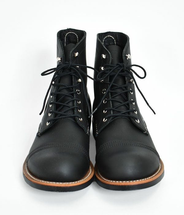 レッドウィング (RED WING) IRON RANGER Black-Harness”-ブーツ 靴 8084
