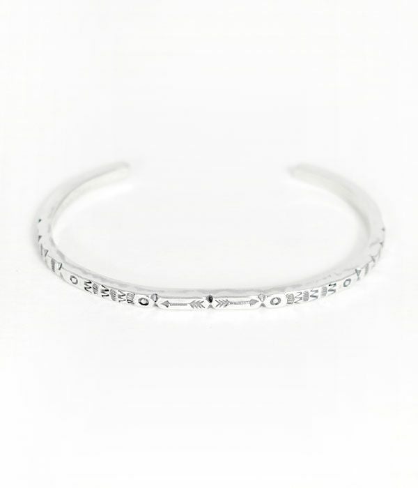 ラリースミス (LARRY SMITH) MEN'S EXTRA THIN SQUARE BRACELET
