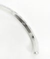 ラリースミス (LARRY SMITH) MEN’S EXTRA THIN SQUARE BRACELET バングル シルバーアクセサリー BR-0126