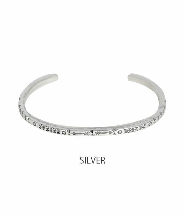 ラリースミス (LARRY SMITH) MEN'S EXTRA THIN SQUARE BRACELET