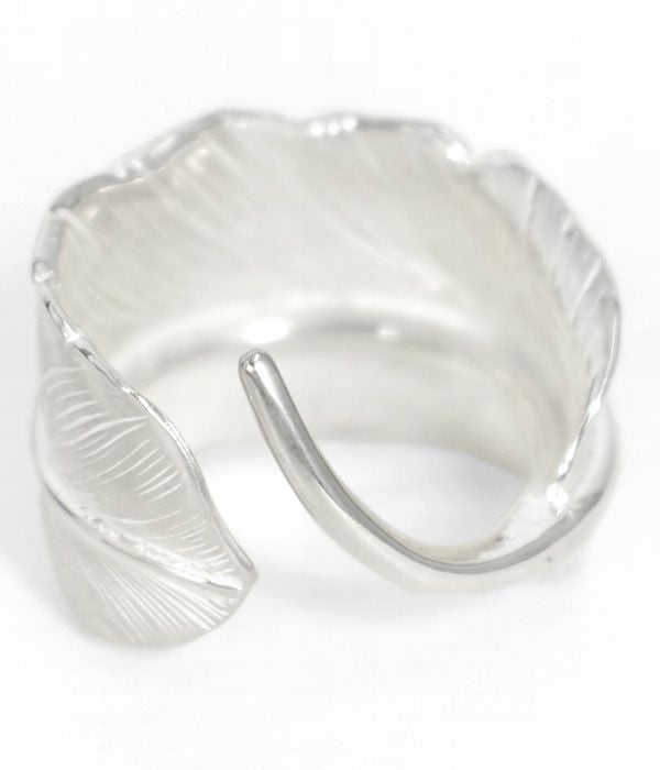 ラリースミス (LARRY SMITH) FEATHER RING No. 3 リング 指輪 シルバー