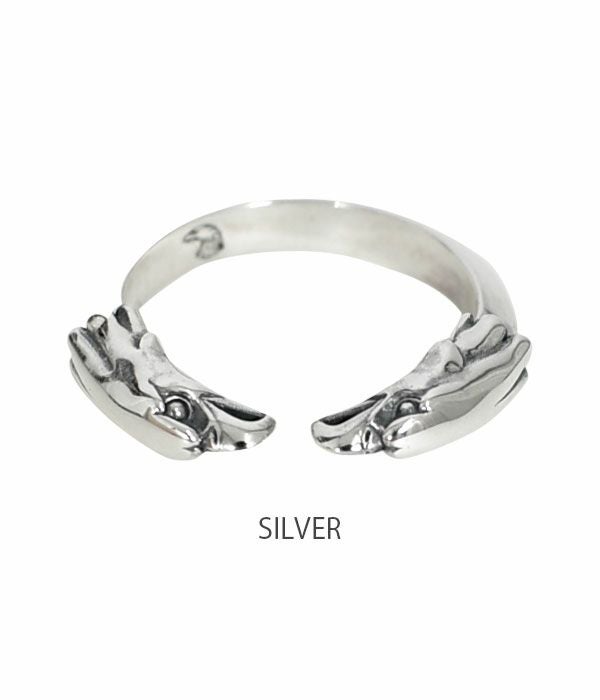 ラリースミス (LARRY SMITH) DOUBLE EAGLE HEAD RING リング 指輪