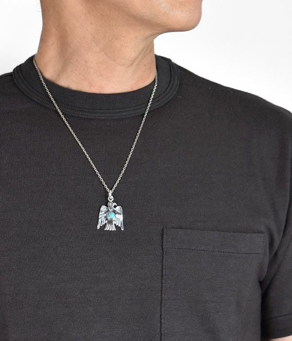 ラリースミス (LARRY SMITH) THUNDERBIRD PENDANT(TURQUOISE