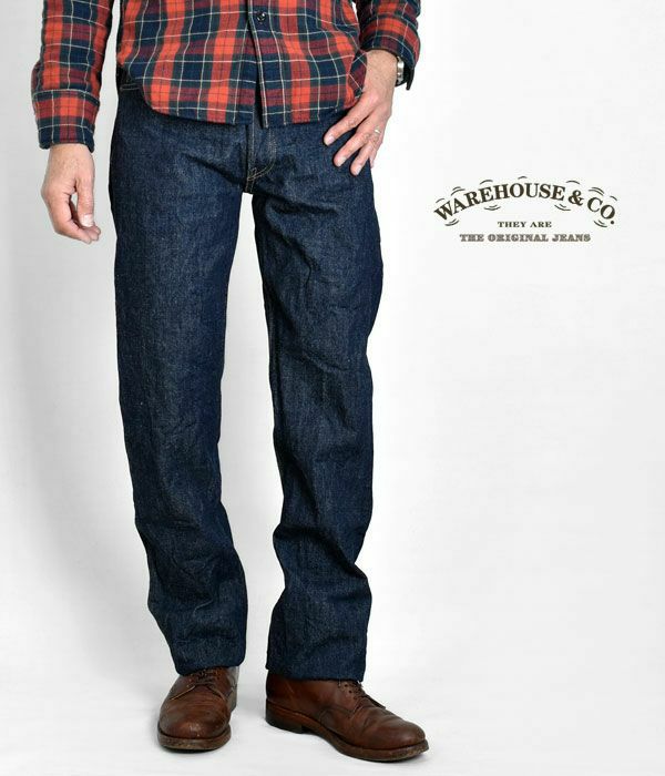 ウエアハウス (WAREHOUSE) Lot 1000XX DEAD STOCK BLUE ジーンズ