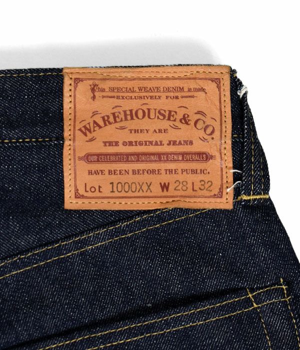 ウエアハウス (WAREHOUSE) Lot 1000XX DEAD STOCK BLUE ジーンズ