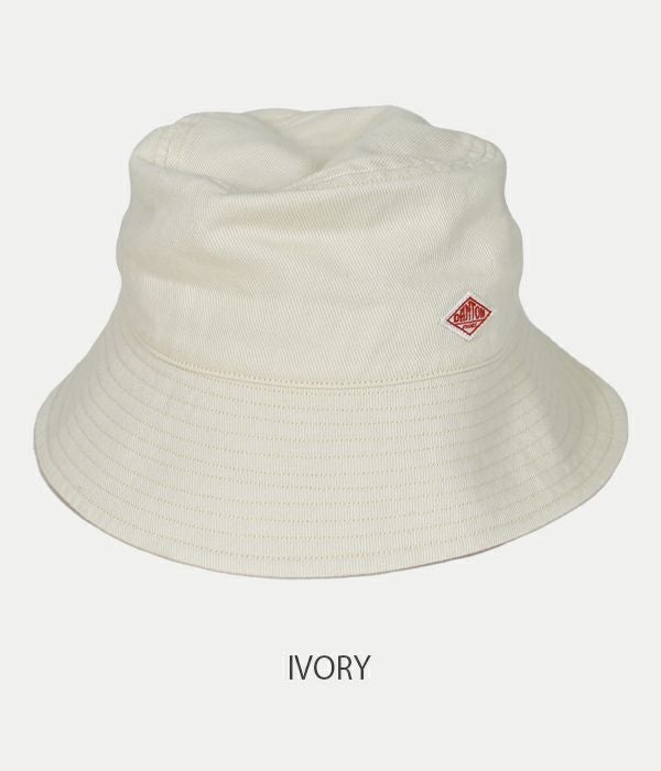 新品　未使用　DANTON バケットハット オフホワイト ダントン (DANTON) COTTON TWILL BUCKET HAT 帽子 バケットハット
