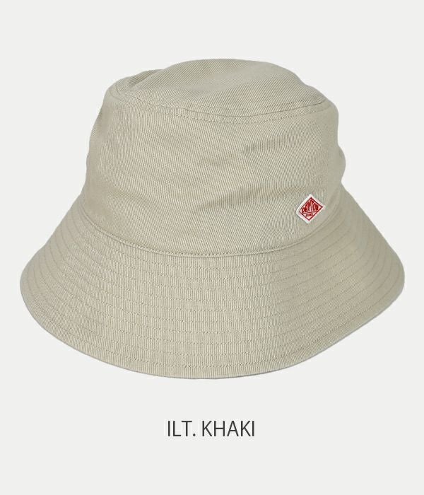 ダントン (DANTON) COTTON TWILL BUCKET HAT 帽子 バケットハット バケハ DT-H0229VAT  LT.KHAKI