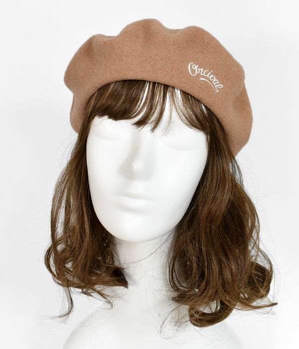 オーチバル/オーシバル (ORCIVAL) FLT FELT BERET ベレー帽 帽子