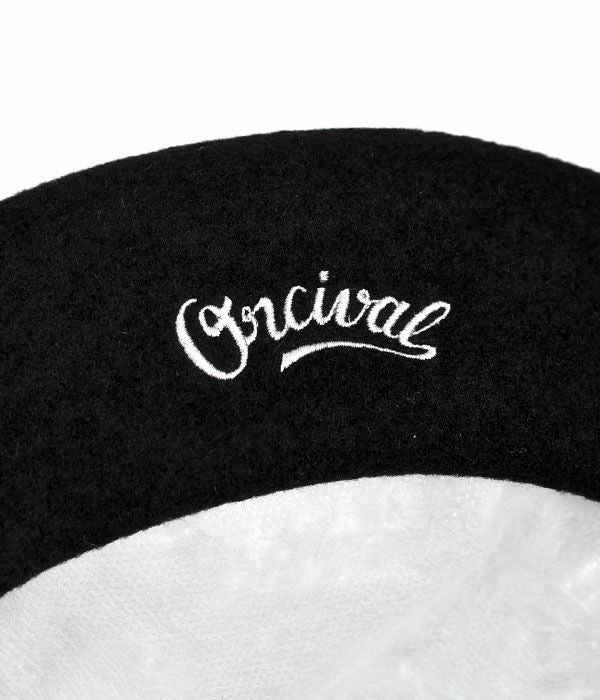 オーチバル/オーシバル (ORCIVAL) FLT FELT BERET ベレー帽 帽子 ウールフェルト OR-H0238FLT