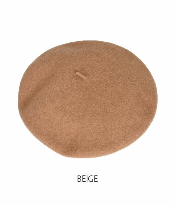 オーチバル/オーシバル (ORCIVAL) FLT FELT BERET ベレー帽 帽子 ウールフェルト OR-H0238FLT BEIGE