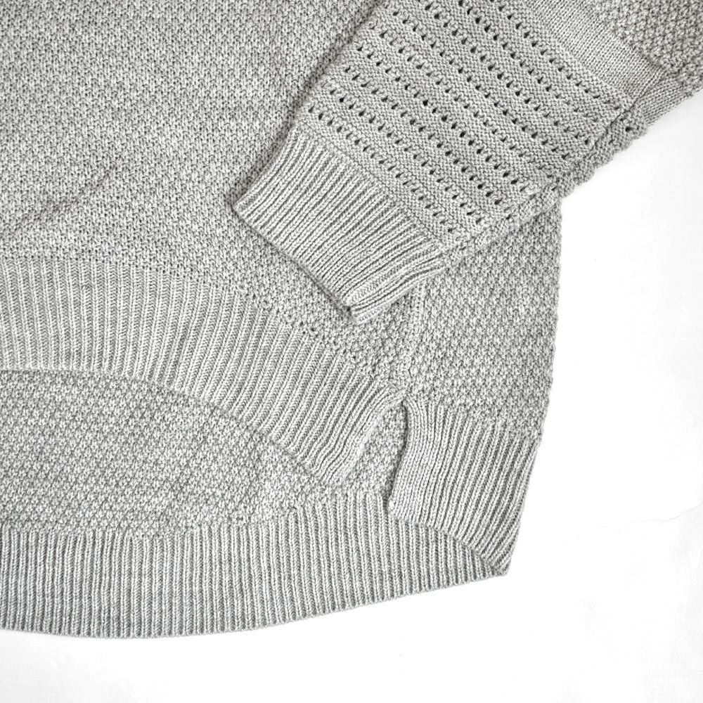 ソソット (sosotto) 透かし柄モックネックPO プルオーバーニット 42373122