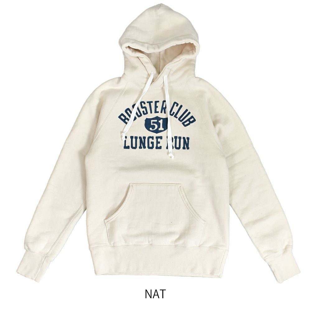 デラックスウエア (DELUXEWARE) BOOSTER 長袖トレーナー スウェットパーカー LPL-05  NAT