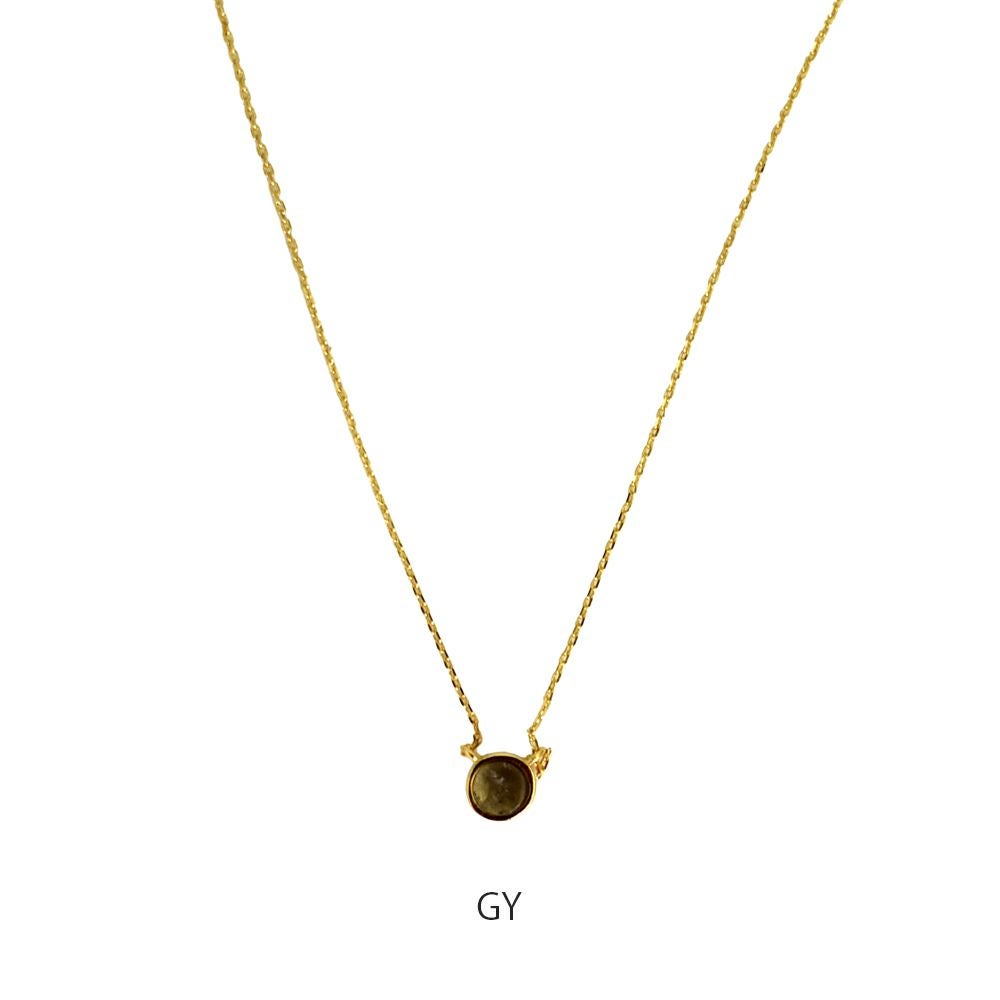 シセイ (shesay) 癒やしのストーンネックレス アクセサリー 190706 GY