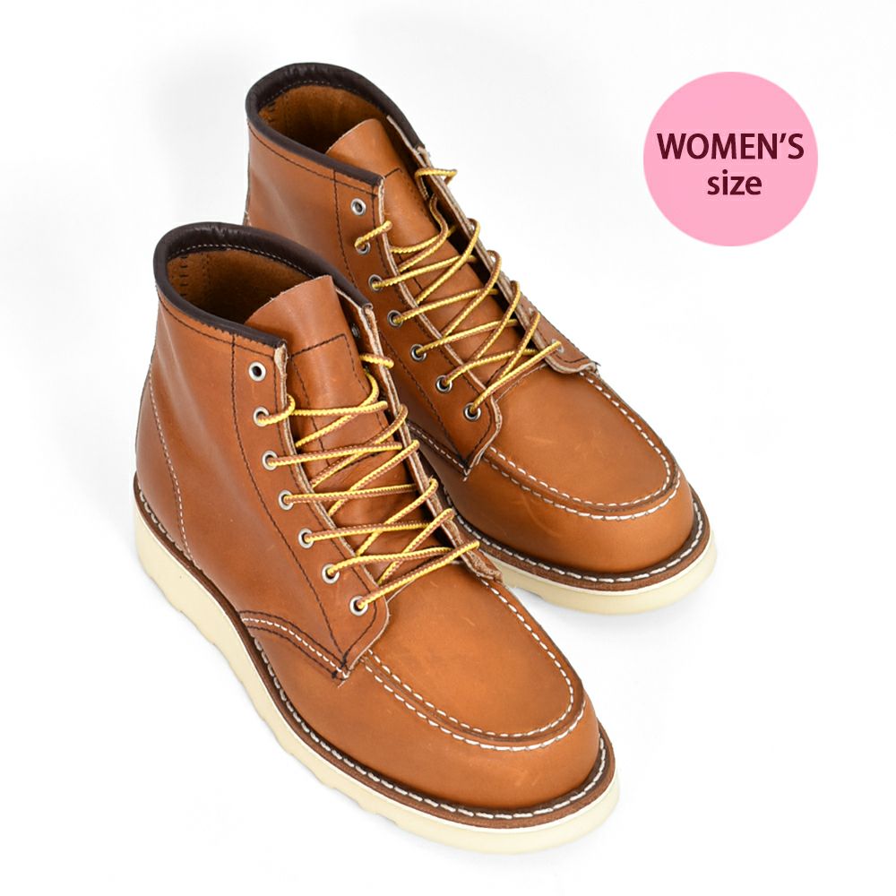ブラウンレザー ワークブーツ レッドウイング RED WING RED 高*寺様