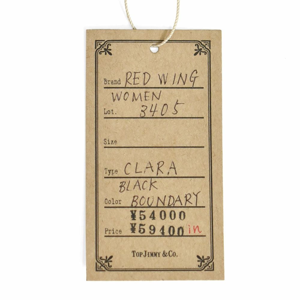 レッドウィング (RED WING) CLARA クララ レザーブーツ 靴 3405