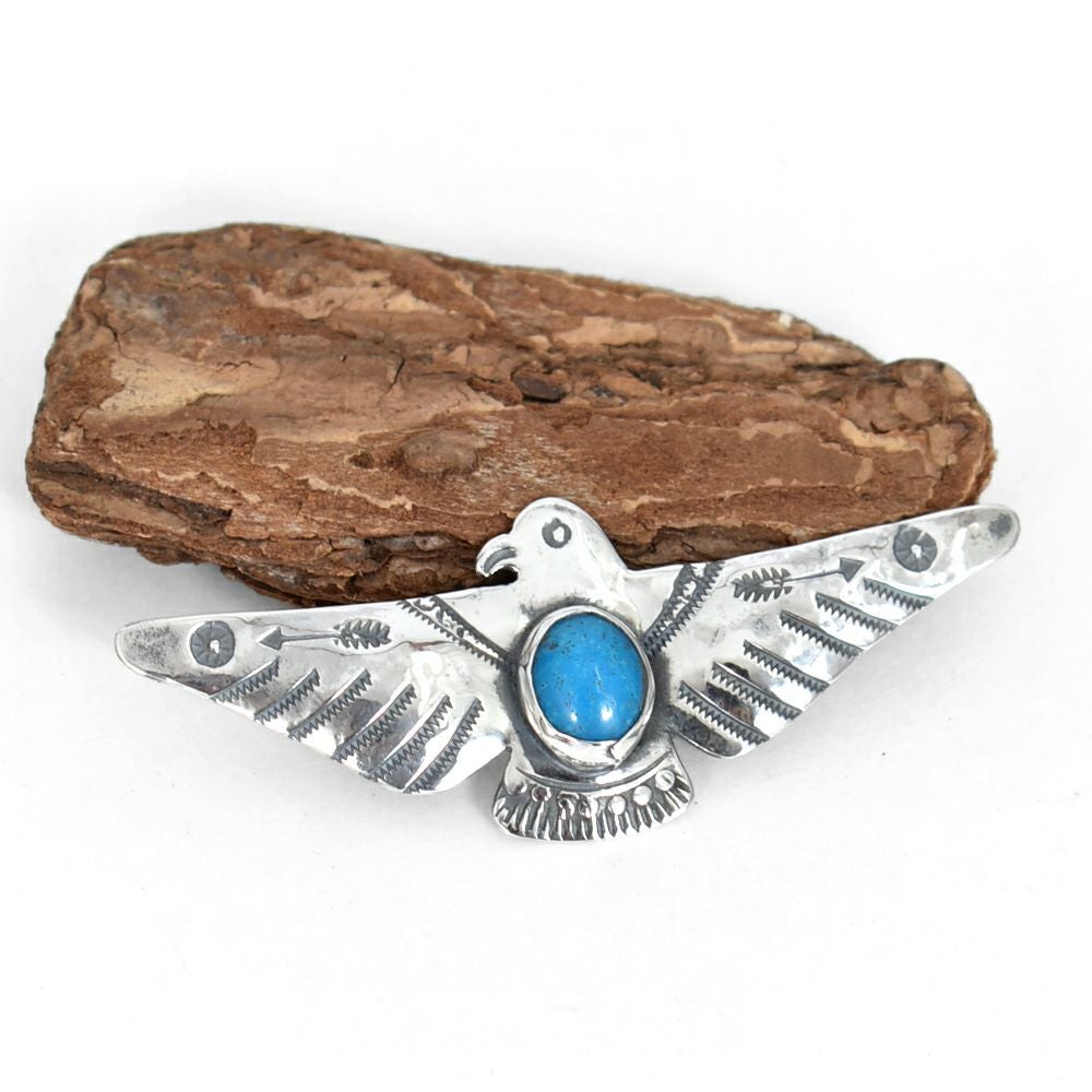 ラリースミス (LARRY SMITH) OPEN WING THUNDERBIRD PIN (ARROW