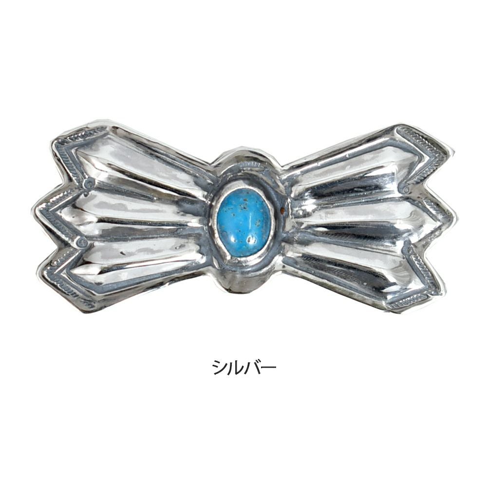 ラリースミス (LARRY SMITH) BUTTERFLY PIN ラリースミス (LARRY SMITH) BUTTERFLY PIN (6 RHOMBUSES, TURQUOISE