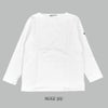 セントジェームス (SAINTJAMES) OUESSANT -SOLID- ウェッソン ソリッド ロンT バスクシャツ ボートネック 長袖Tシャツ