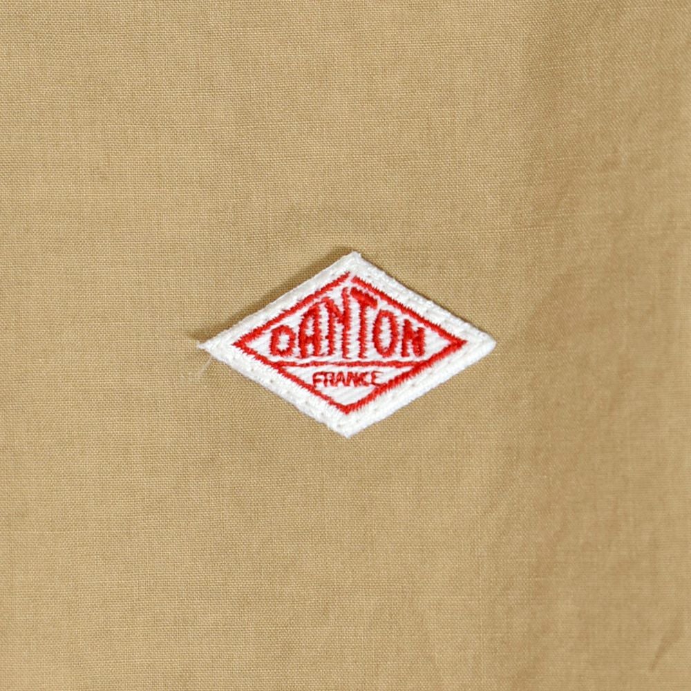 ダントン (DANTON) WOMEN'S COTTON WEATHER COLLARLESS JACKET ノーカラージャケット コットンジャケット 撥水加工 DT-A0473HCD